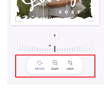 How do I personalize a card on the Hallmark Cards Now app?